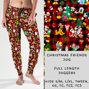 Ready To Ship - Christmas Friends Joggers