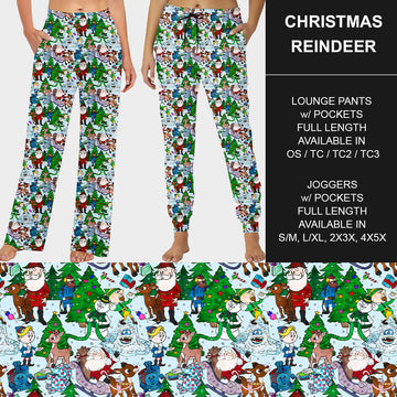 RTS - Christmas Reindeer Lounge Pants