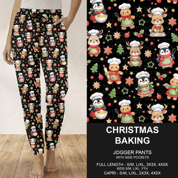B311 - Preorder Christmas Baking Joggers (Closes 9/06. ETA: mid Nov.)