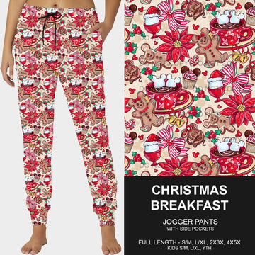 B182 - Preorder Christmas Breakfast Joggers (Closes 9/29. ETA late Nov.)