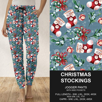 B315 - Preorder Christmas Stockings Joggers (Closes 10/04. ETA: early Dec.)