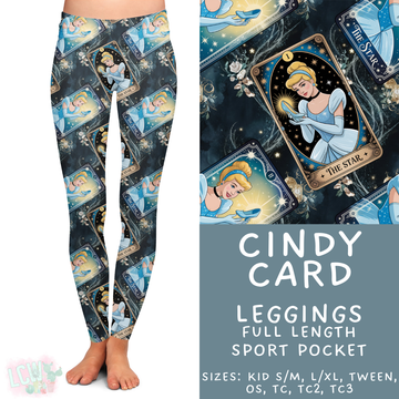 Batch #474 - Princess Tarot - Closes 1/12 - ETA early/mid March - Cindy Card Full Length Leggings