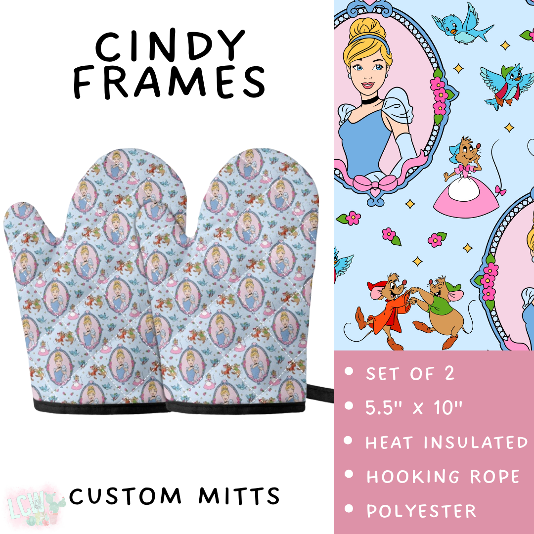 Batch #476 - Bake Off - Closes 1/16 - ETA early/mid March - Cindy Frames Oven Mitts
