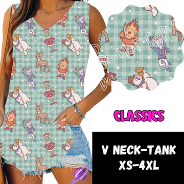 CLASSIC -PPO12 - V-NECK TANK PREORDER CLOSING 10/8