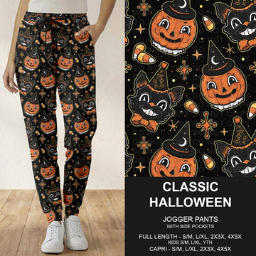 B307 - Preorder Classic Halloween Joggers (Closes 8/02. ETA: early Oct.)