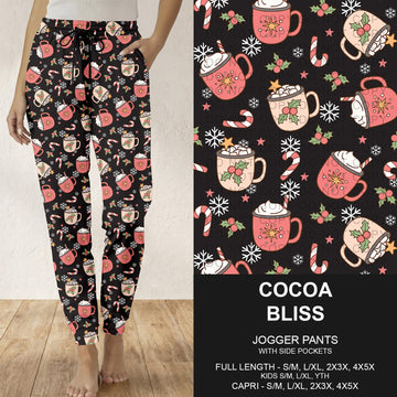 B311 - Preorder Cocoa Bliss Joggers (Closes 9/06. ETA: mid Nov.)