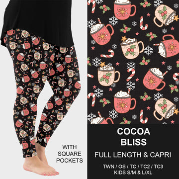 B311 - Preorder Cocoa Bliss Leggings w/ Pockets (Closes 9/06. ETA: mid Nov.)