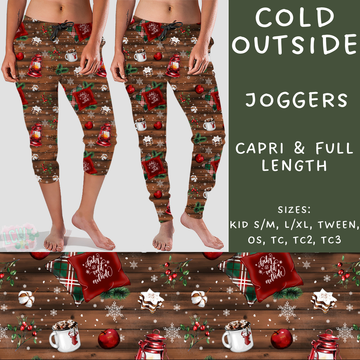 Batch #231 - Tis The Season - Closes 10/31 - ETA early/mid Dec - Cold Outside Full and Capri Length Joggers