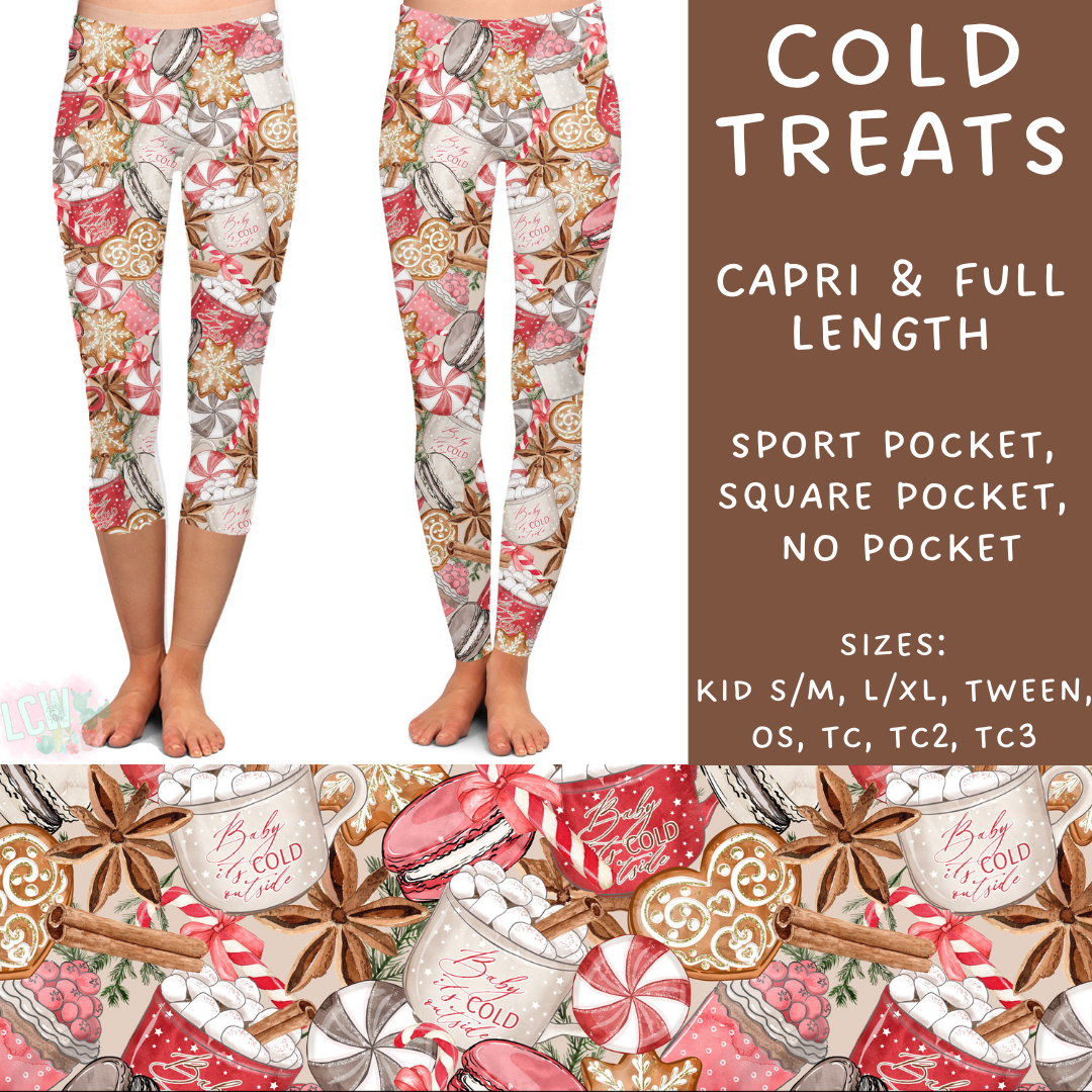 Batch #231 - Tis The Season - Closes 10/31 - ETA early/mid Dec - Cold Treats Full and Capri Length Leggings