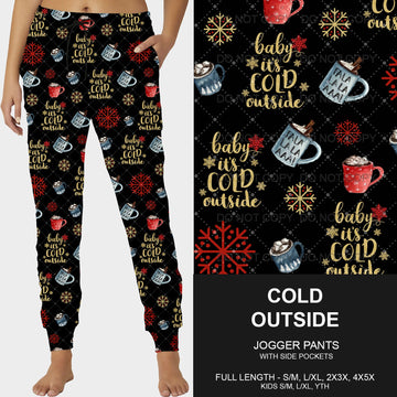 B182 - Preorder Cold Outside Joggers (Closes 9/29. ETA late Nov.)