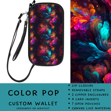 Batch #245 - The Crossbody Wallet - Closes 11/29 - ETA mid Jan - Color Pop Crossbody Wallet