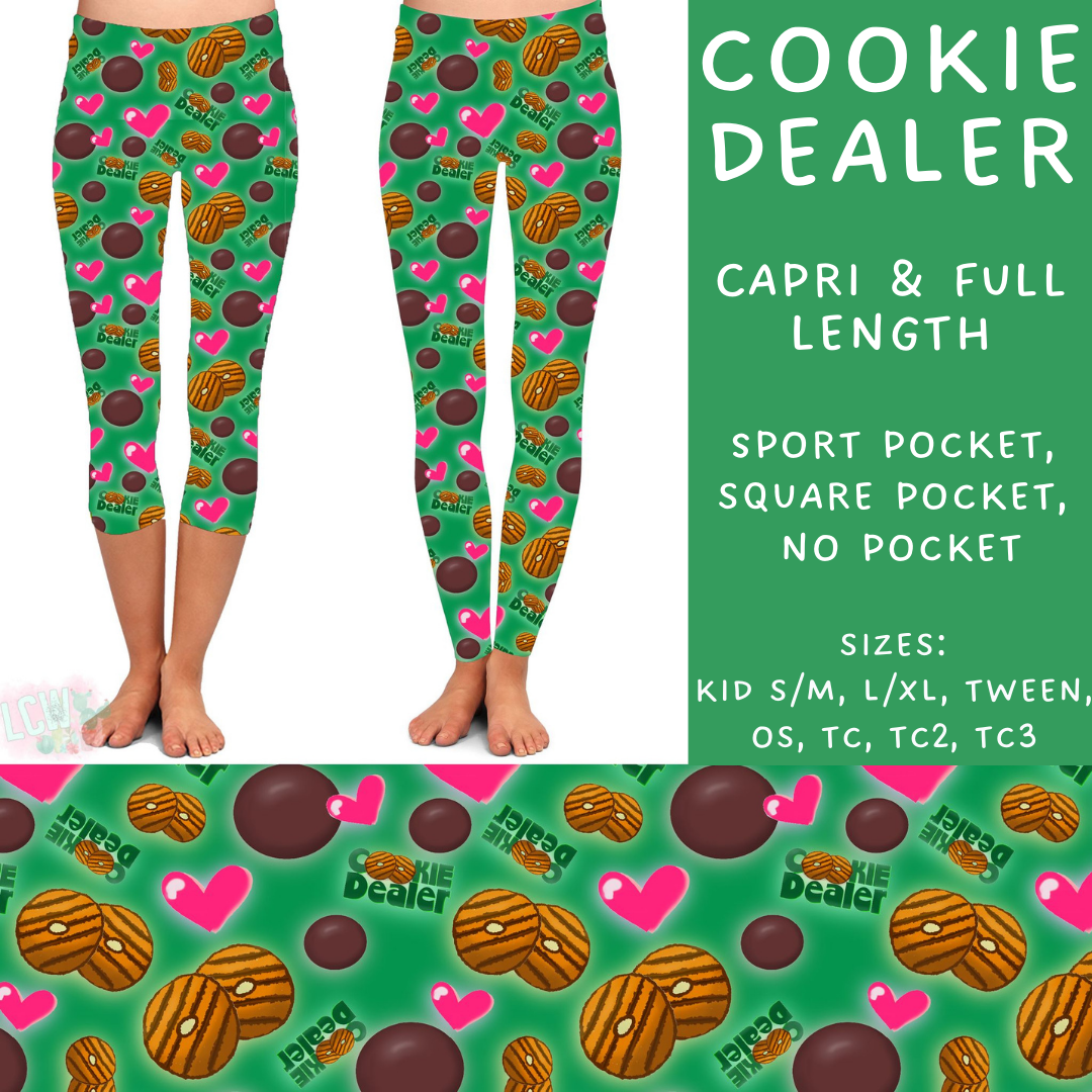 Batch #224 - Cookie Dealer 2 - Closes 10/28 - ETA mid Dec - Cookie Dealer Full and Capri Length Leggings