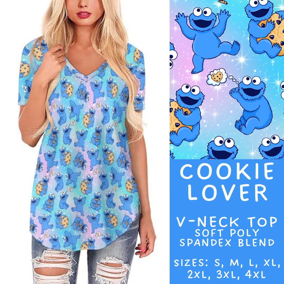 Batch #272 - Storybook Collection - Closes 1/17 - ETA late March - Cookie Lover V-Neck Tee