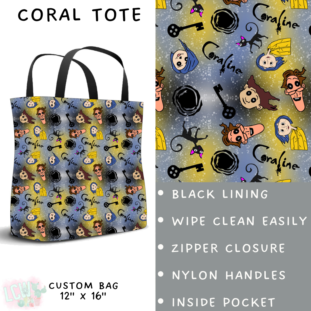 Batch #273 - Magical Faves 10 - Closes 1/20 - ETA late March - Coral Tote