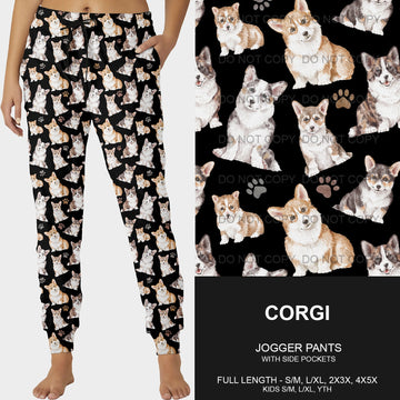 B189 - Preorder Corgi Joggers (Closes 10/25. ETA late Dec.)