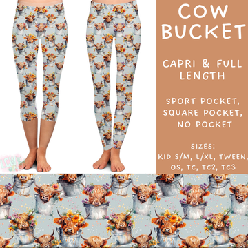 Batch #209 - Fun Run 5 - Closes 10/2 - ETA mid Nov - Cow Bucket Full and Capri Length Leggings