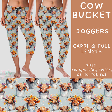 Batch #209 - Fun Run 5 - Closes 10/2 - ETA mid Nov - Cow Bucket Full and Capri Length Joggers