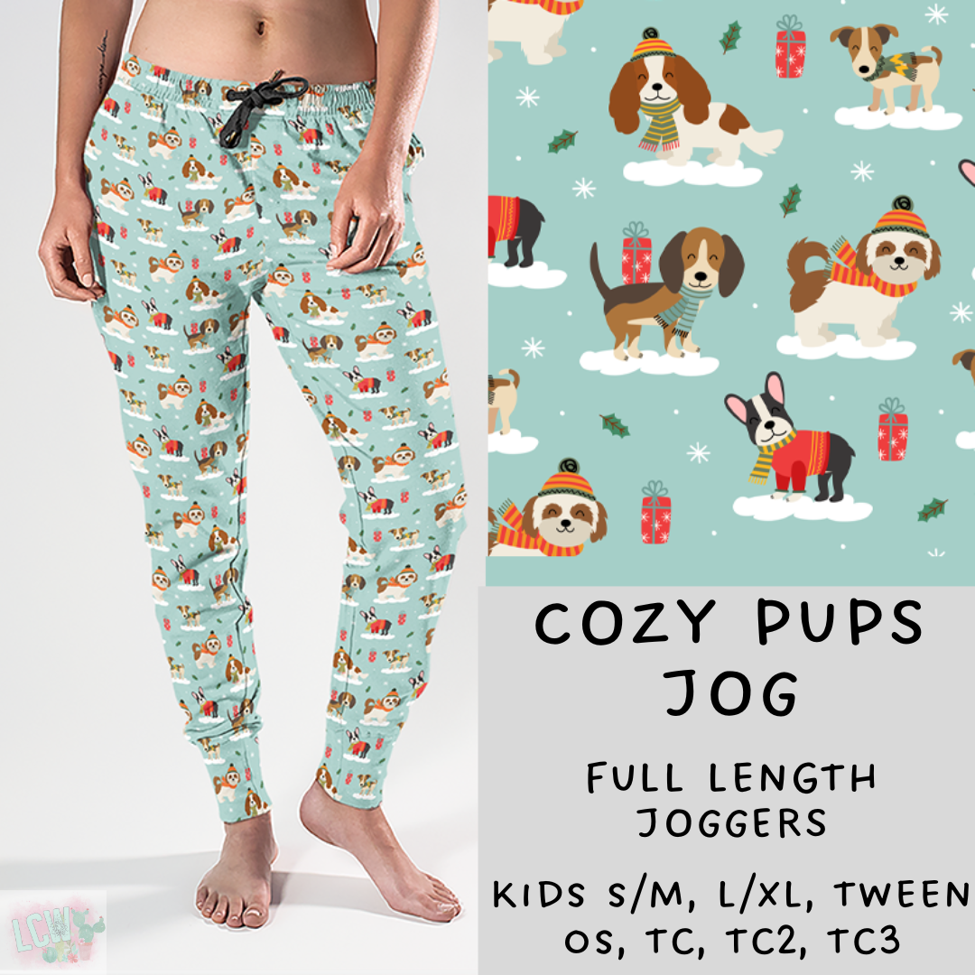 Ready To Ship - Cozy Pups Joggers