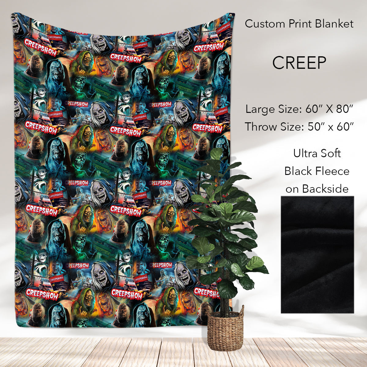 B186 - Pre-Order Creep Fleece Blanket (Closes 10/04. ETA: early Dec)