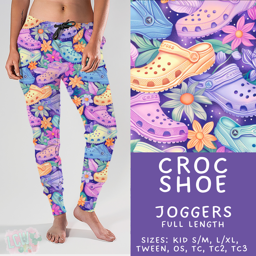 Ready to Ship - Croc Shoe Joggers - TC2