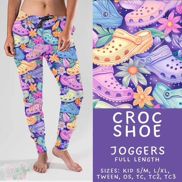 Ready to Ship - Croc Shoe Joggers - TC2
