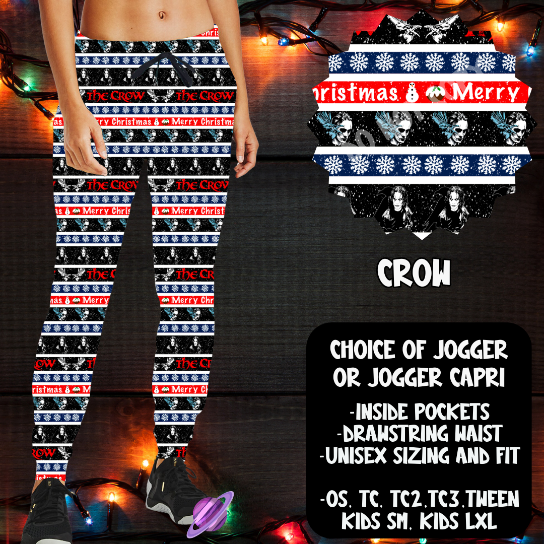 CROW - JOGGER/CAPRI XMAS SWEATER RUN CLOSING 10/30