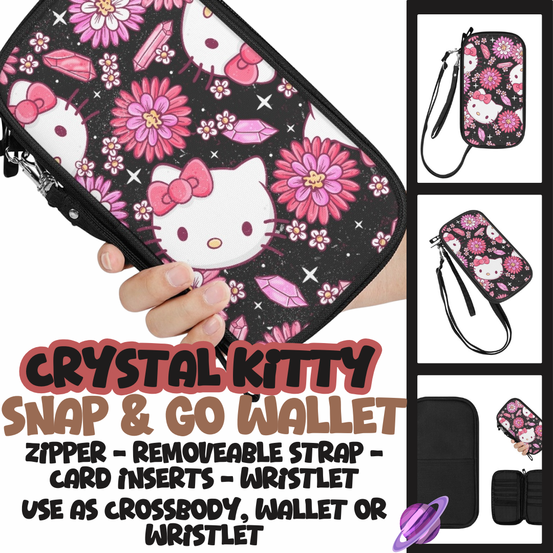 CRYSTAL KITTY - SNAP & GO WALLETS PREORDER CLOSING 12/18