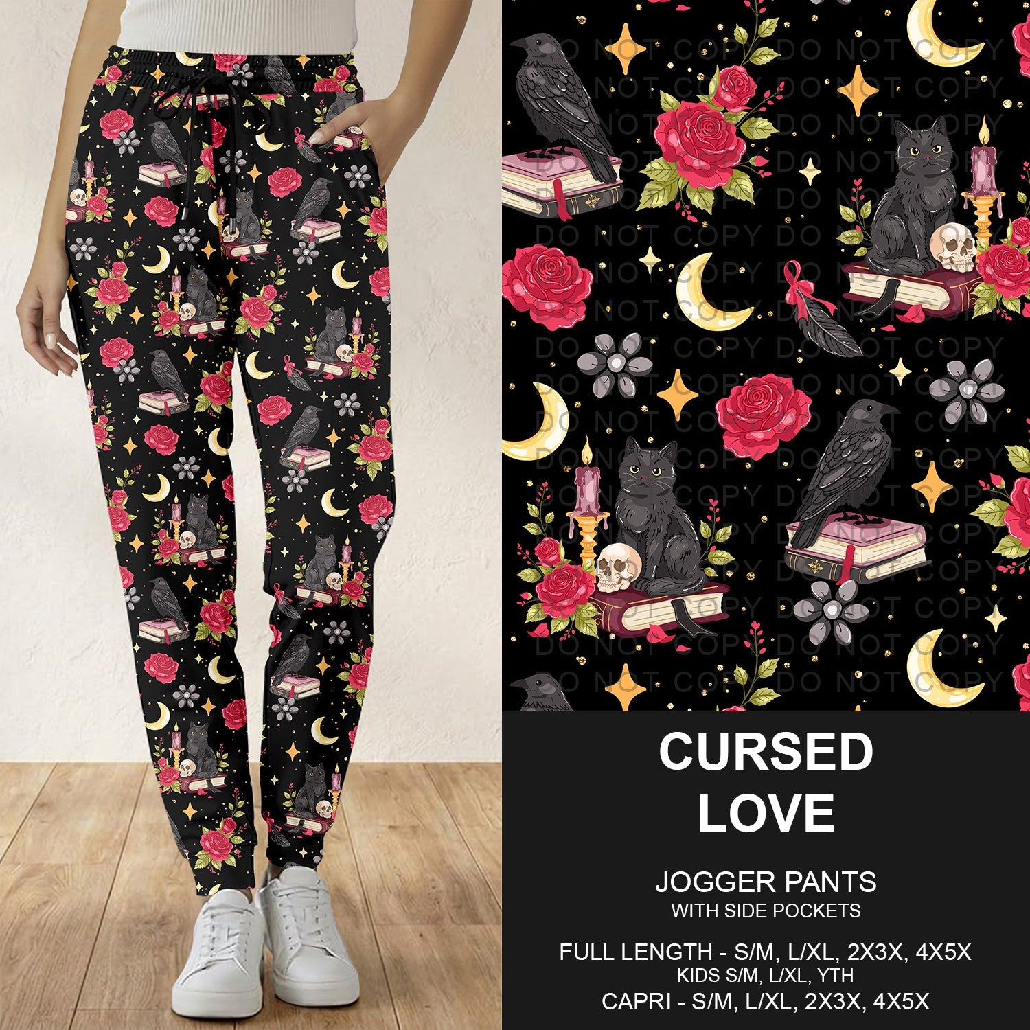 B292 - Preorder Cursed Love Joggers (Closes 5/24. ETA: late July)