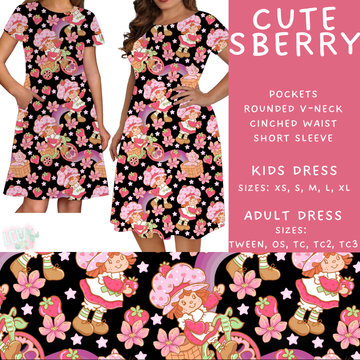 Batch #479 - Cool Characters 11 - Closes 1/21 - ETA mid/late March - Cute SBerry Adult & Kids Dresses