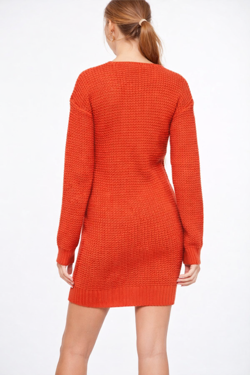 Long Sleeve Sweater Dress