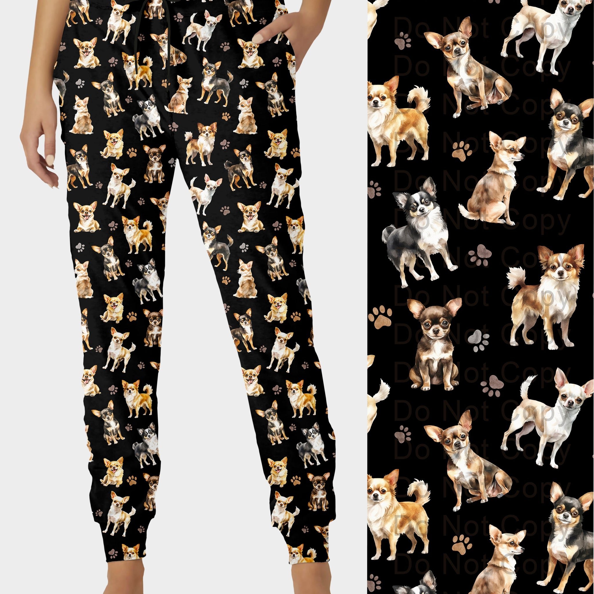 RTS - Chihuahua Dog Breed Joggers