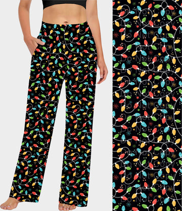 RTS - Christmas Lights Lounge Pants