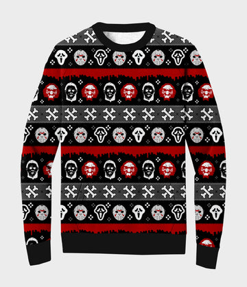 RTS - Xmas Horror Sweater w/ Front Pocket