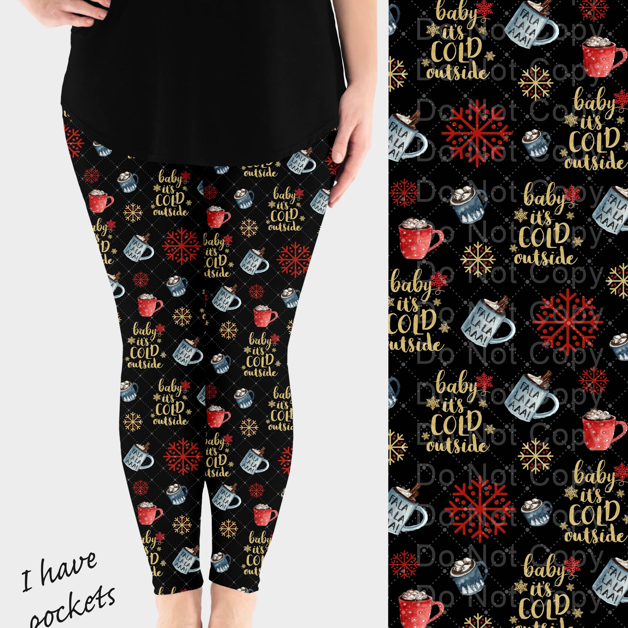 RTS - Cold Outside Leggings w/ Pockets