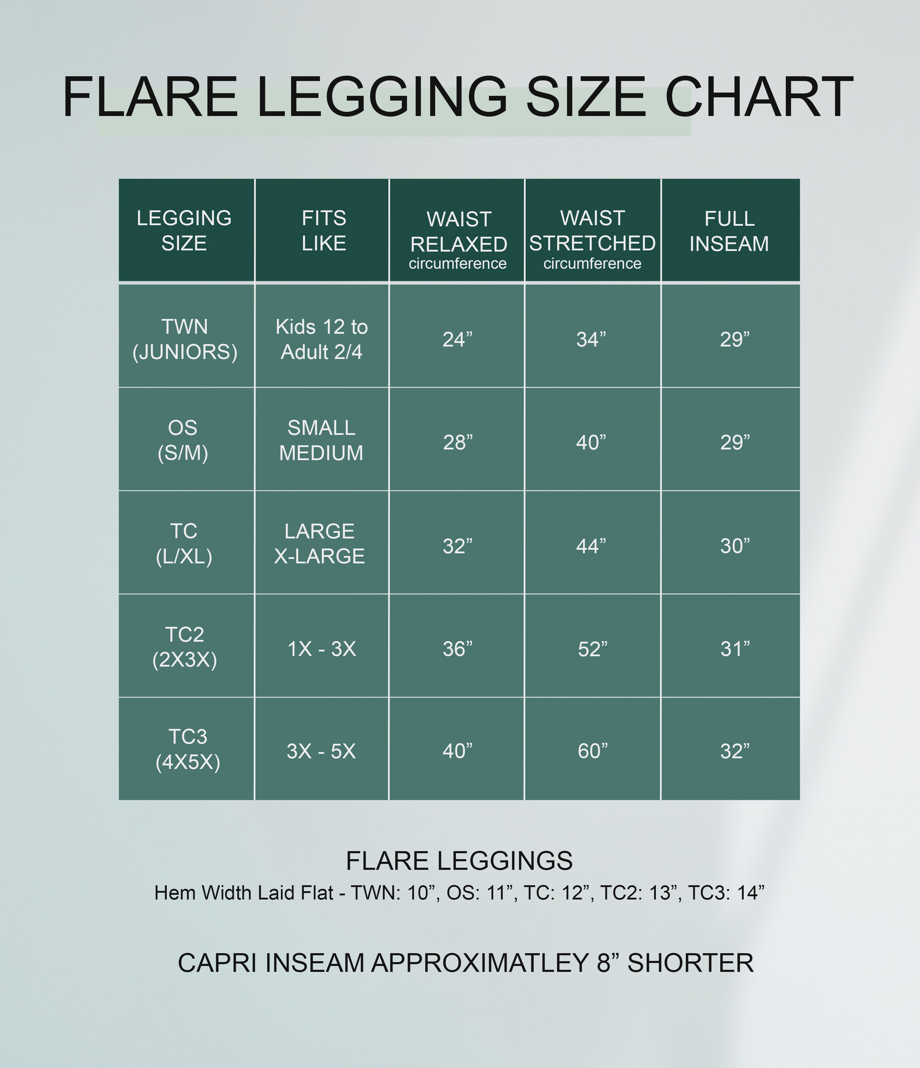 RTS - Giraffe Flare Leggings w/ Pockets