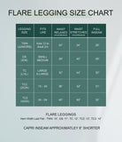 RTS - Summer Sunflower Flare Leggings w/ Pockets