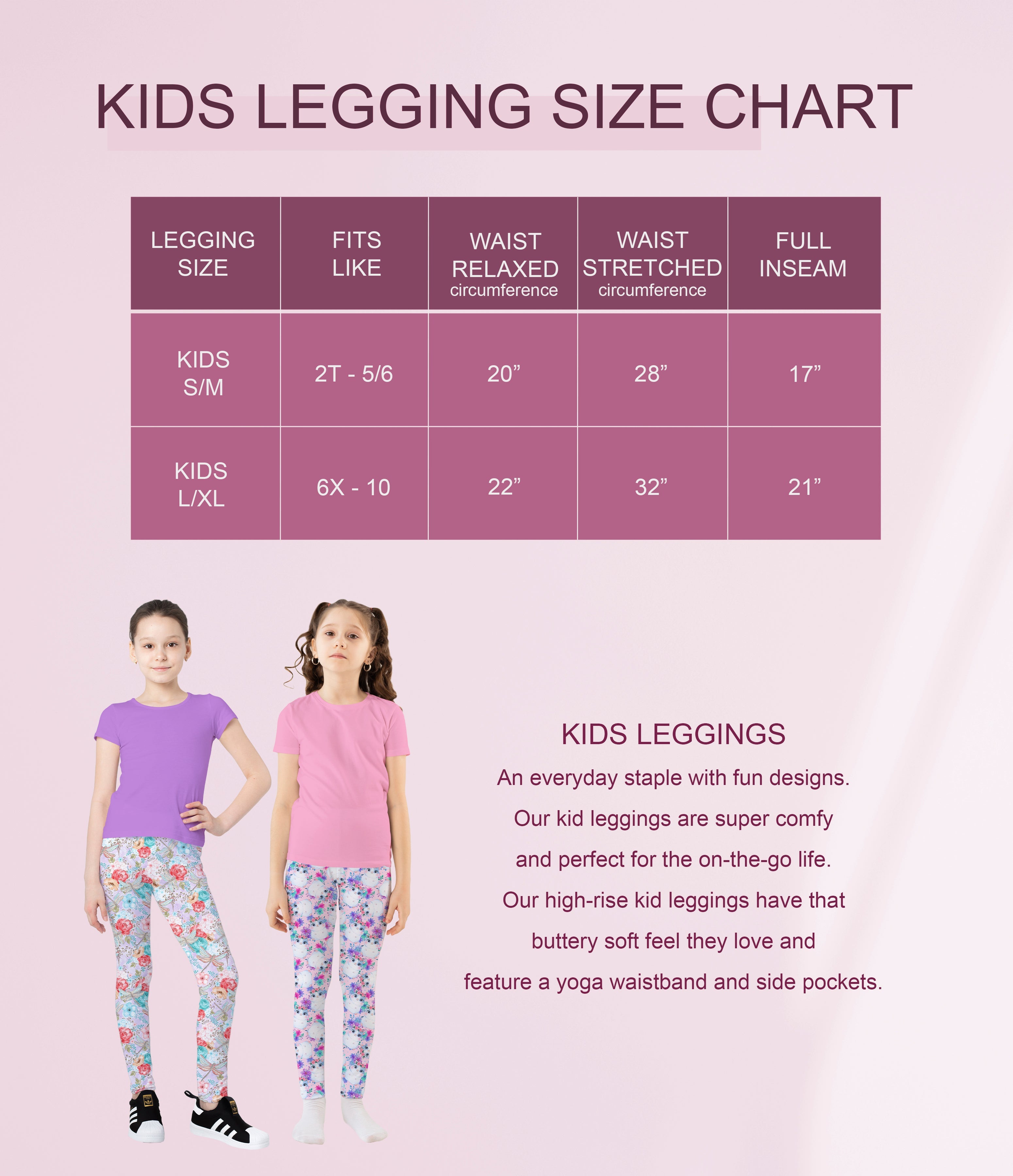 Pacman Print Kids Leggings