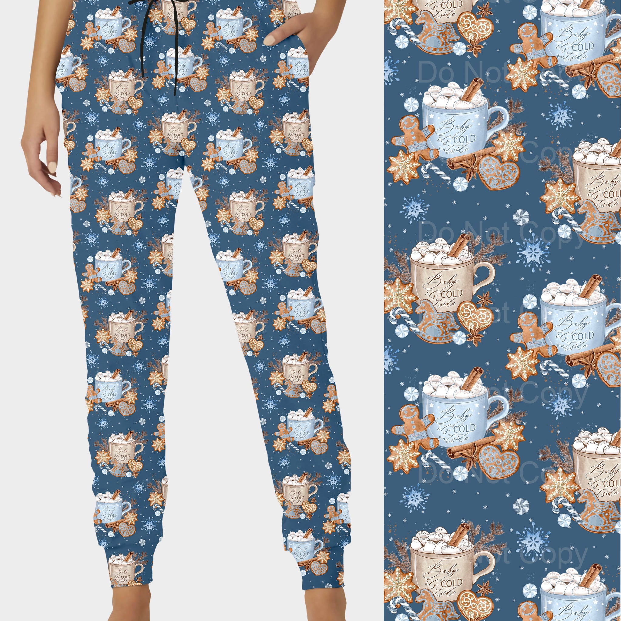 RTS - Cozy Gingerbread Joggers