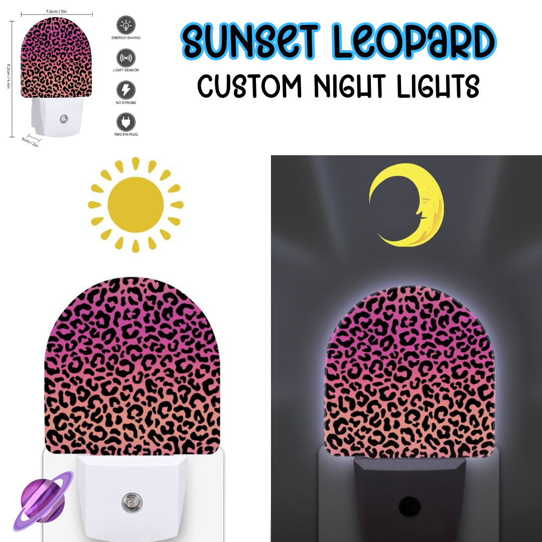 SUNSET LEOPARD - NIGHT LIGHTS PREORDER CLOSING 10/27