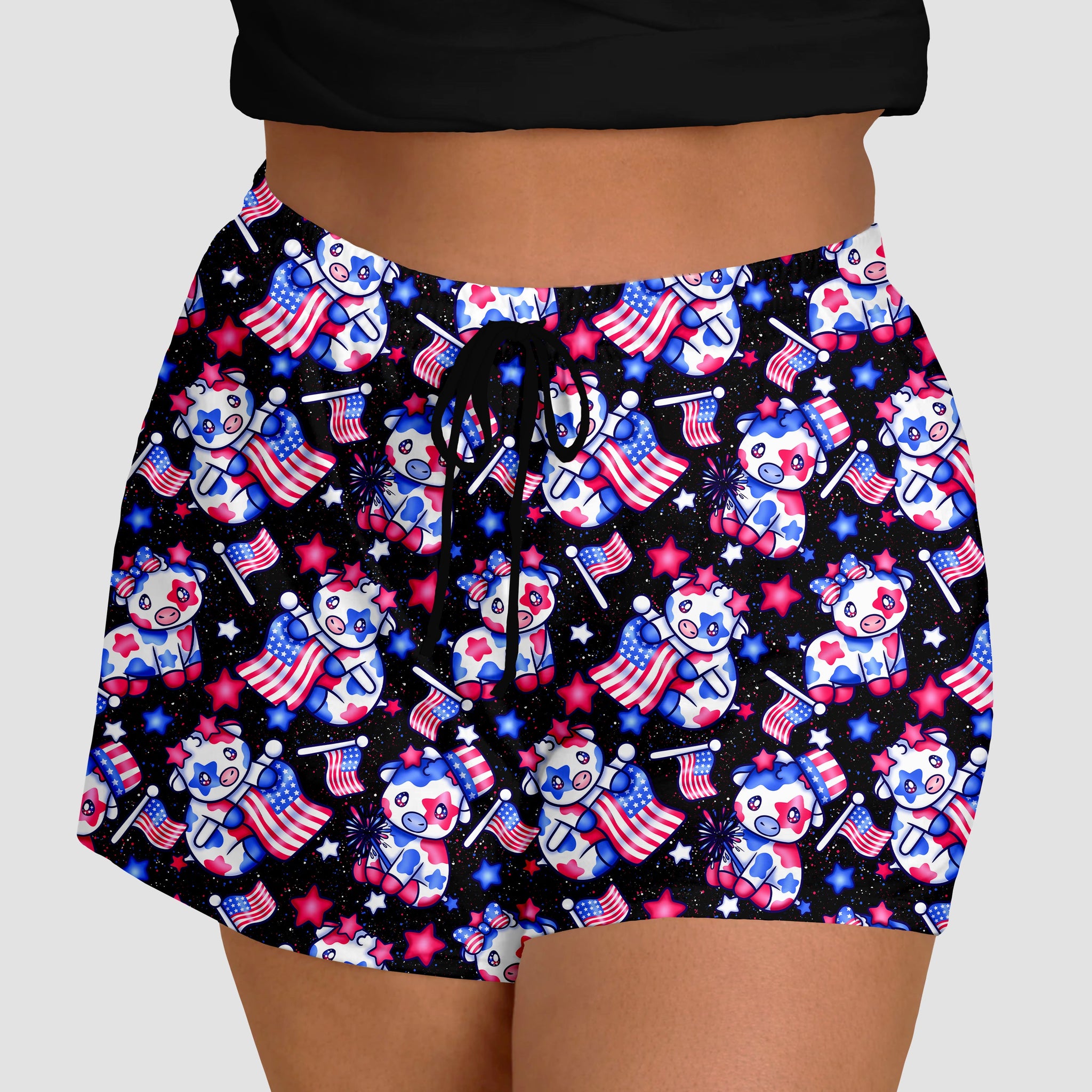RTS - RWB Cows Jogger Shorts