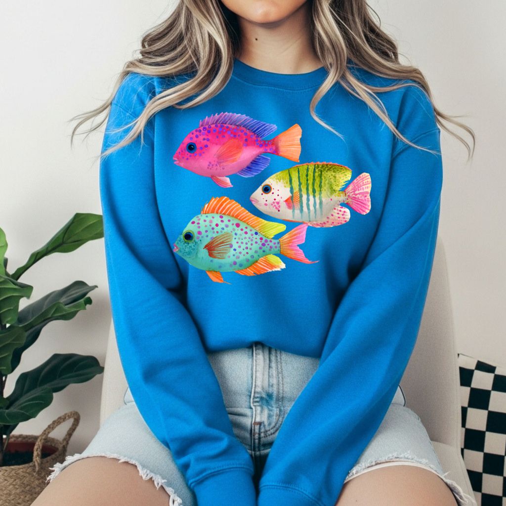 Tropical Fish Sweatshirt