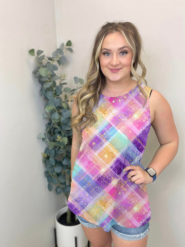 Summer Plaid Tank Top | Run ends 3/8| ETA 42 Days