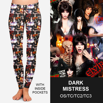 RTS - Dark Mistress Leggings w/ Inside Pockets