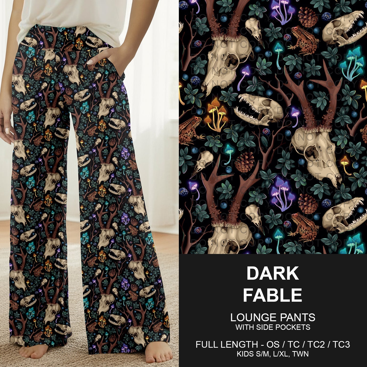 B264 - Preorder Dark Fable Lounge Pants (Closes 12/07. ETA early Feb.)