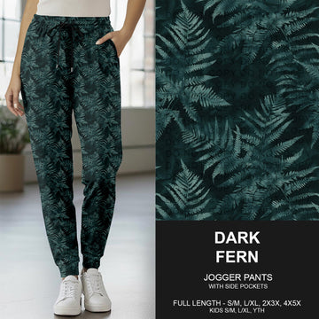 B262 - Preorder Dark Fern Joggers (Closes 11/23. ETA late Jan.)