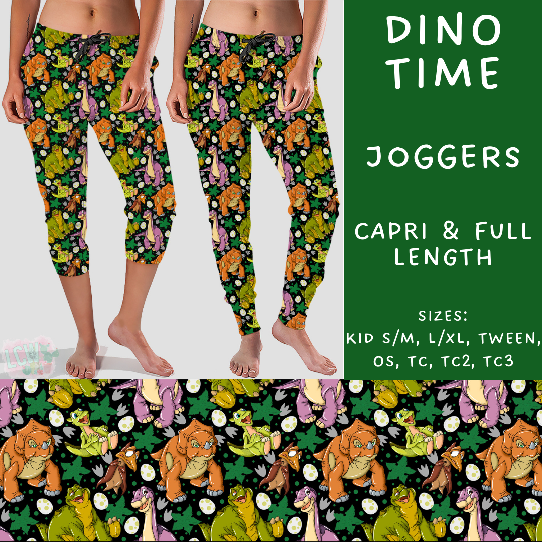 Batch #272 - Storybook Collection - Closes 1/17 - ETA late March - Dino Time Full and Capri Length Joggers