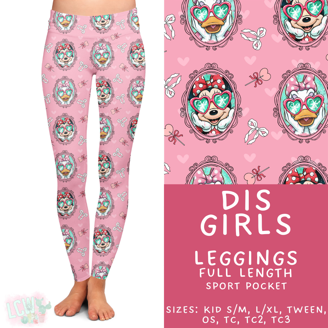 Batch #462 - Fun Run 17 - Closes 12/10 - ETA late Jan - Dis Girls Full Length Leggings