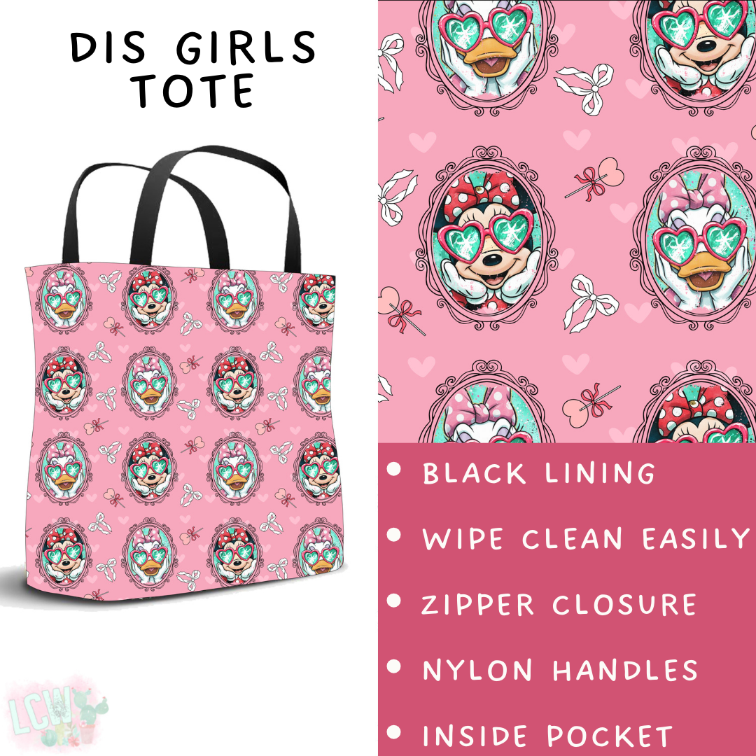 Batch #462 - Fun Run 17 - Closes 12/10 - ETA late Jan - Dis Girls Tote