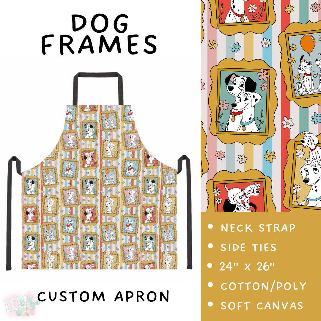 Batch #476 - Bake Off - Closes 1/16 - ETA early/mid March - Dog Frames Apron