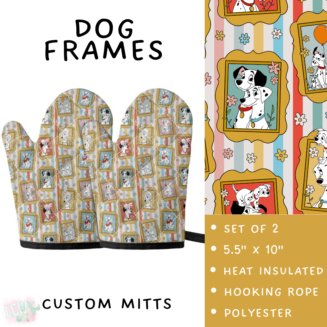 Batch #476 - Bake Off - Closes 1/16 - ETA early/mid March - Dog Frames Oven Mitts